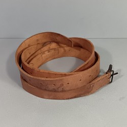 SANGLE COURROIE MODELE 1893 POUR HAVRESAC SAC A DOS ET AS DE CARREAU LONGUEUR 170 cm SERIES DE 11 ET 15 TROUS DECALES